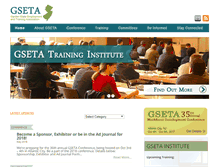 Tablet Screenshot of gseta.org